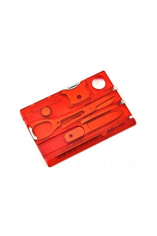 Hangfox İşlevsel İsviçre Stili Güzellik Ve Bakım Kombinasyon Aleti - Kaliteli Malzemeyle, Taşınabilir Mükemmel Bakım Kırmızı