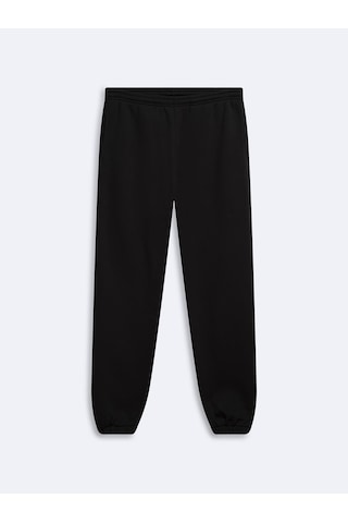 LTB Regular Fit Lastik Paça Basic Siyah Eşofman