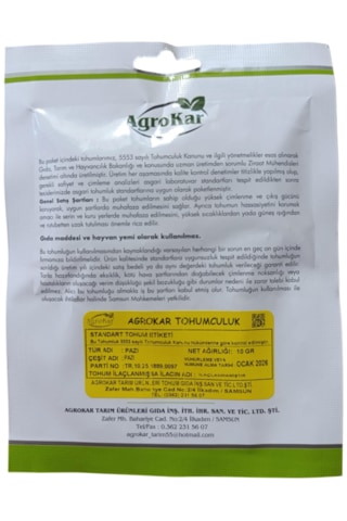 Pazı Tohumu 10 Gr 1 Paket
