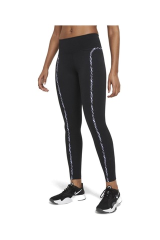 Nike One Luxe Icon Clash Women's Tights Cz9210-010 Çok Renkli