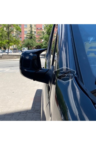 Citroen Jumpy 2019 Sonrası Uyumlu Batman Yarasa Ayna Kapağı Piano Black Abs Plastik Sağ Sol Takım 00 Şüscaroto Aksesuar