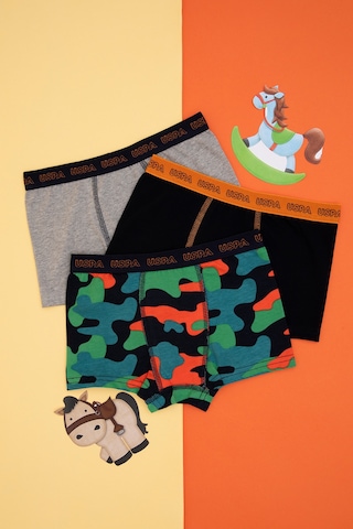 U.S. Polo Assn. Erkek Çocuk 3'lü Boxer 50301739-VR033