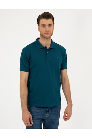 Pierre Cardin Erkek Zümrüt Tişört Basic 50280754-vr055 Zümrüt