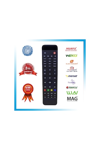 Supermax Hd Uydu Alıcı Kumandası
