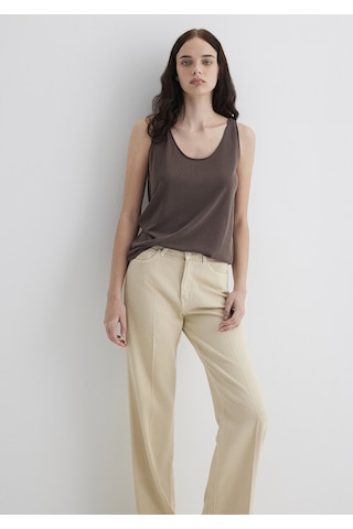 Mavi - Soft-premium Kahverengi Tencel Modal Karışımlı Atlet 1613216-87537