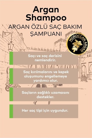Maia Mc Argan Saç Bakım Şampuanı 400 ML