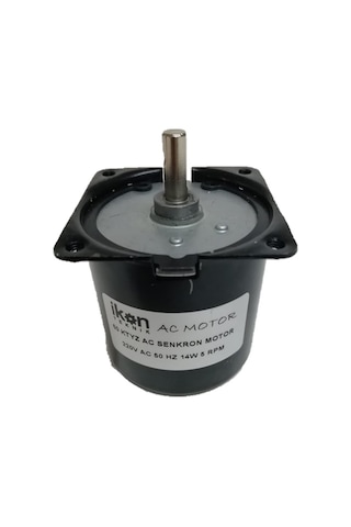 Kuluçka Çevirme Motoru 14W 5Rpm Viyol Motoru