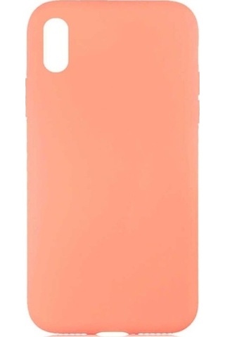 Apple Uyumlu iPhone Xs Max 6.5 Kılıf Zore Lsr Lansman Kapak Light Orange