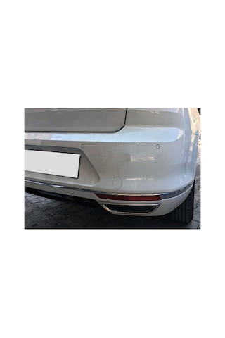 Volkswagen İle Uyumlu Passat İle Uyumlu B8 Krom Egzoz Ucu 2 Parça 2014 Üzeri Çelik