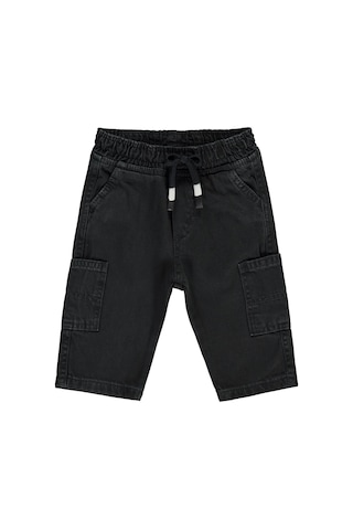Civil Baby Kargo Cepli Örme 6-18 Ay Pantolon - Gri Füme