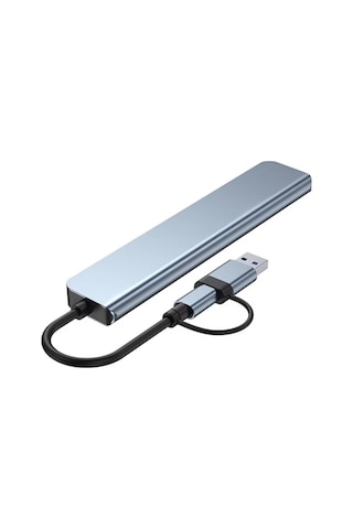 Lexroo 1060 8 İn 2 Usb-c & Usb 3.0 Hub Çoklayıcı Usb, Type-c