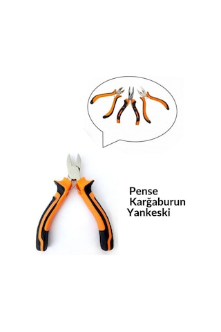 Yayke Mini Hobi Pense - Yan Keski - Kargaburun 3 Lü Set