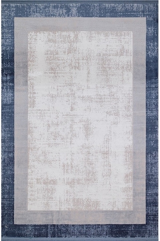 Türkmen Halı Palermo Pl01 Mavi Modern Desen Halı