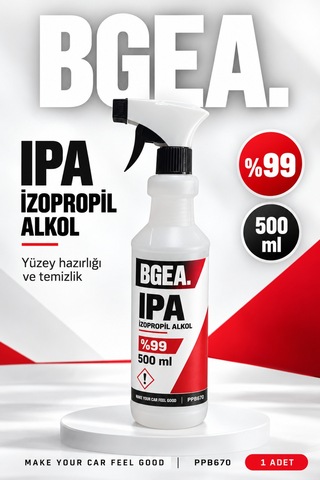 Bgea Ipa İzopropil Alkol %99 500 Ml Sprey Yüzey Temizleyici