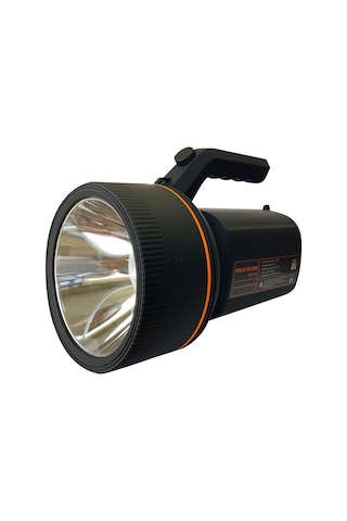 Gold Silver Şarj Edilebilir Ve Taşınabilir Fener Fener Gs-2671 Siyah