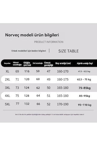 Erkek Sonbahar Ve Kış Sıcak Rahat Bol Büyük Beden Ceket Kırmızı