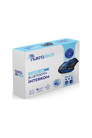 Nukro M6 Plus 6 Kişilik Intercom & Bluetooth