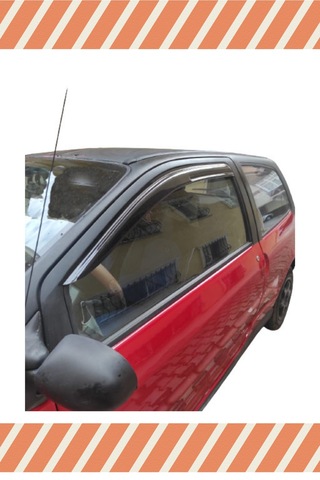 Renault Twingo Tüm Modellerine Özel 2'li Mügen Tip Cam Rüzgarlığı