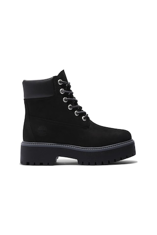 Timberland Stone Street 6 Inch Lace Up Waterproof Kadın Bot-31933 Siyah