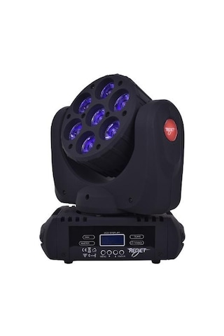 REDJET DJ WASH 712 7 X 12W 120 WATT LED ROBOT IŞIK