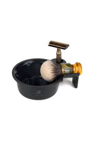 Pearl Shaving Geleneksel Plastik Tıraş Kasesi