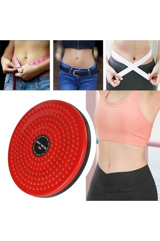 Maoyaya Bel Büküm Kurulu Plaka Fitness Egzersiz Masaj Kırmızı, Küçük Boy Model Kırmızı
