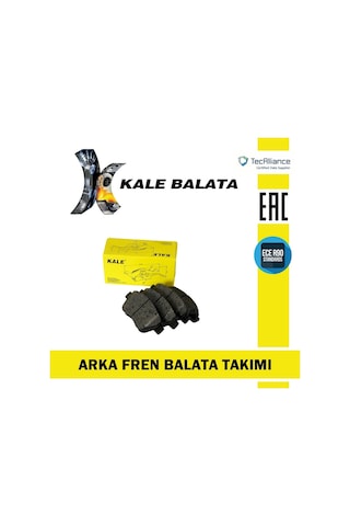 Vw Passat B8 2015-2020 Kale Arka Fren Balatası