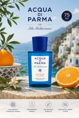 Acqua Di Parma Arancia Di Capri 5'li Bakım Seti Duş Jeli, Vücut Losyonu, Şampuan, Saç Kremi 75 Ml + Parfümlü Sabun 100 Gr