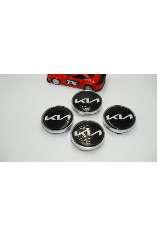 Kia Yeni Nesil Logo Jant Göbeği Kapak Seti 60mm