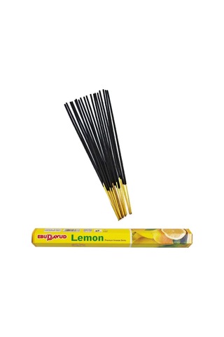 Tedar 5 Paket 20 Çubuklu Tütsü Lemon - Amber - Lilly- Jasmine - Coconut - Kayık Hediyeli Najmaddin
