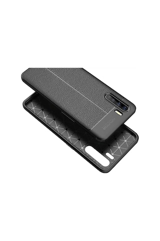 Oppo Reno 3 Kilif Deri Tarzi Niss Silikon Case 406653270