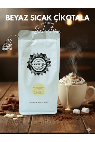 Sıcak Beyaz Çikolata Tozu Premium 1000gr 1 KG Sıcak Beyaz Çikolata Tozu Premium 1000gr 1 KG