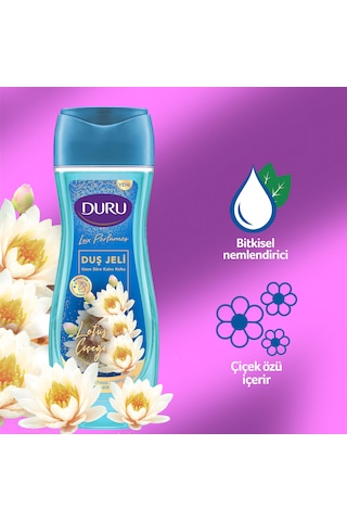 Duru Perfume Lotus Çiçeği Duş Jeli 3 x 450 ML