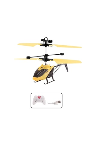 Uzaktan Kumandalı Helikopter Şarjlı El Sensörlü Drone Helikopter