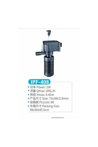 Jeneca Ipf-408 İç Filtre Pompası