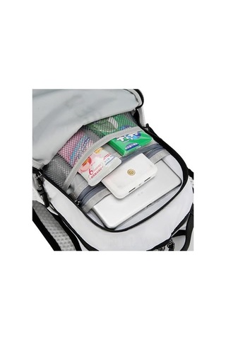 Neevoyu Süper Hafif Dayanıklı Spor Sırt Çantası - Su Geçirmez, Hava Yastıklı Kayışlı, Dağcılık Ve Bisiklet İçin Dış Mekan Siyah