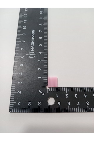 Pembe Kare Vitray Cam Mozaik Taşı - Sanatsal Mozaik İçin Yaklaşık 10 X 10 Mm