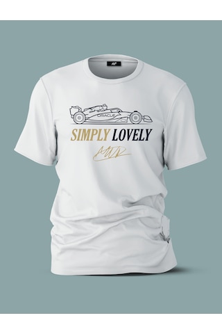 Fnbx Max Verstappen Simply Lovely Number 3 T-shirt Beyaz