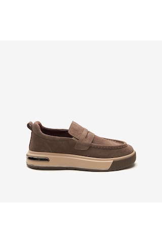 Vizon Süet Sneaker Erkek Ka-alfa8204 John May Alfa