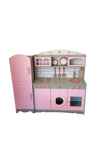 Mdf Boyalı 3 Kapaklı Mutfak Buzdolabı Seti 1