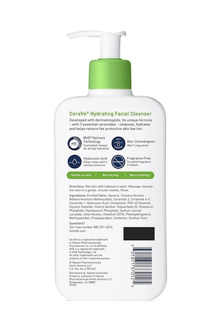 CeraVe Nemlendiren Yüz Temizleyici 355ML