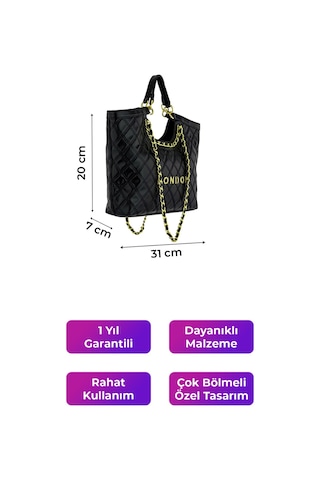 Kriste Bell Kadın Çanta Siyah 26499 Siyah