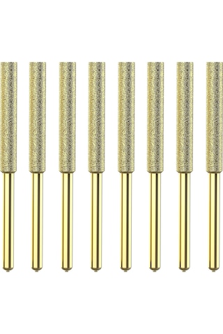 Lemestar Titanyum Kaplama Zincir Testeresi Bileme Aleti Seti, 8 Parça, Elektrikli Testereler İçin Yüksek Performans