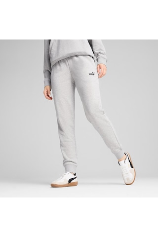 Puma Essentials No.1 Logo Kadın Gri Eşofman Altı 682450-04 Gri