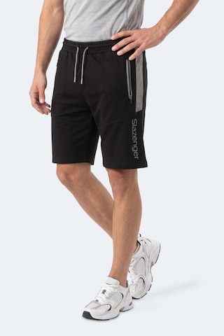 Slazenger Nıkon I Erkek Fermuar Cepli Siyah Şort