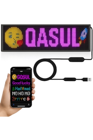 Süper Parlak Programlanabilir Led Matris Paneli Mağaza Otel130cm