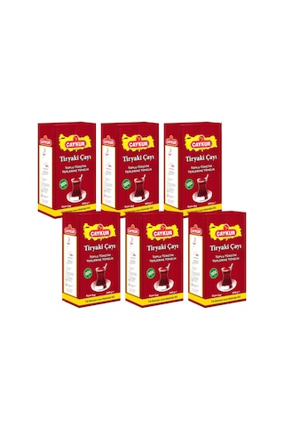 Çaykur Tiryaki EDT Siyah Dökme Çay 6 x 2 KG