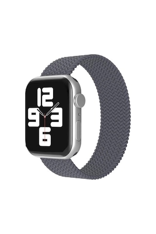 Koodmax  Apple Uyumlu  Watch  Solo Loop Esnek Örgü Kordon S Small 38 40 41mm - 1 2 3 4 5 6 7 8 Se Ultra