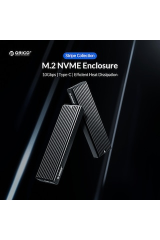 Orico USB3.1 Gen2 10Gbps M.2 NVMe SSD Disk Kutusu Alüminyum