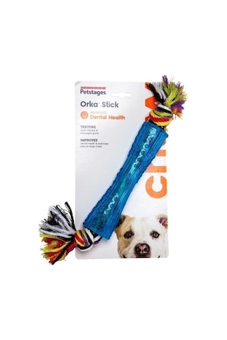 Orka Stick Alternatif İpli Köpek Çiğneme Oyuncağı - Parçalanmaya Dayanıklı Ve Güvenli